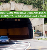 El Govern aprova el Decret per a millorar i modernitzar els descomptes al Túnel del Cadí per a residents