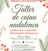 Taller de cuina de Nadal a Peramola per a joves a partir de 12 anys